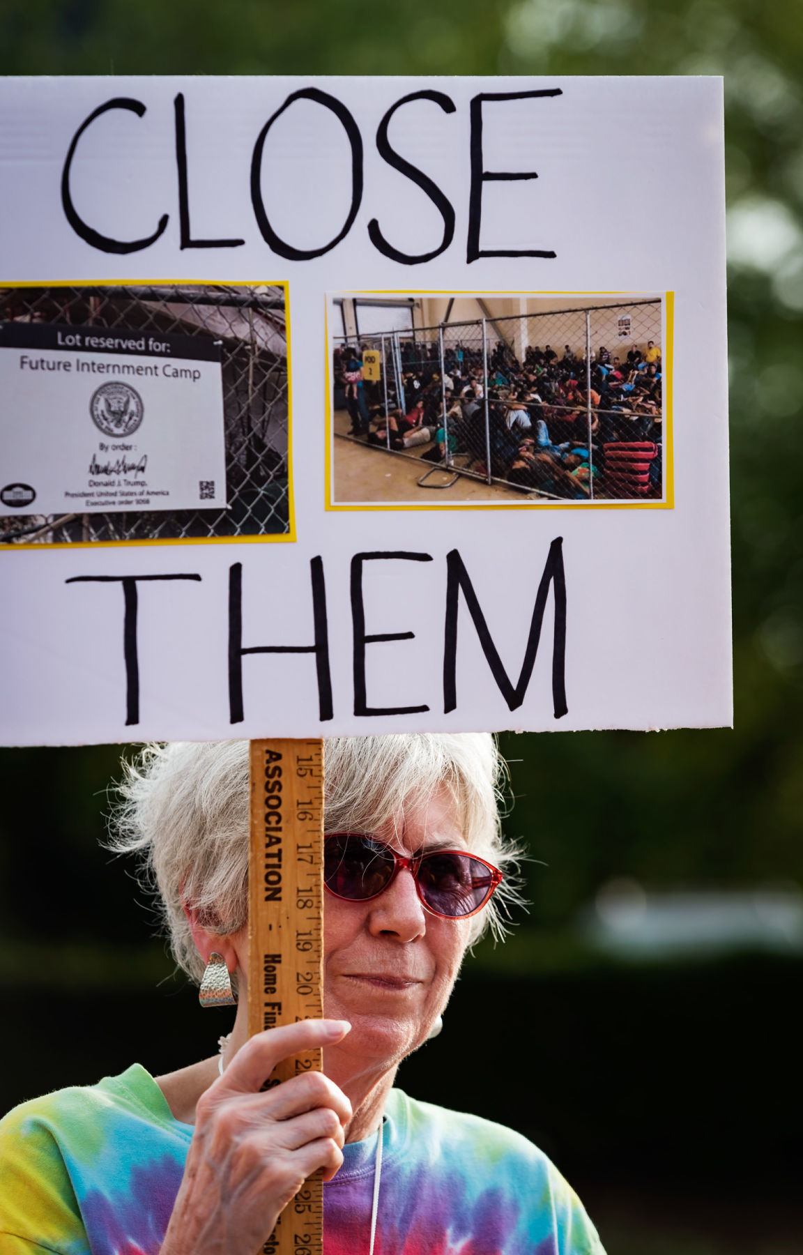 Winston-Salem's Lights for Liberty Vigil for Migrants